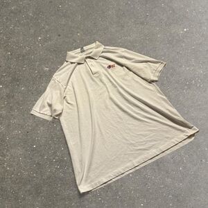 Unbranded Men's Cream and Tan Polo-shirts
